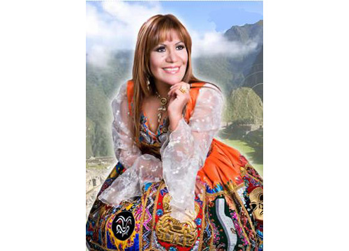 La cantante peruana Alicia Delgado