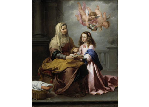Pintura Santa Ana enseña a leer a la Virgen María de Murillo  />                                 Santa Ana enseña a leer a la Virgen María. Murillo    </p> <p><br /></p> <p><br /></p> <p>       El nulo compromiso de las direcciones de los medios con la información educativa se manifiesta en la enorme dificultad que, con algunas notables excepciones, encuentran los periodistas especializados en llegar a la primera página o a un lugar destacado en los medios informativos audiovisuales o digitales. Esta escasa valoración de los temas se transmite en cascada, por debajo de la dirección, a las áreas informativas correspondientes, con lo que el mecanismo de “ocultamiento por desvalorización” se amplia y perfecciona sin que sean necesarias decisiones concretas de la alta dirección. Pero esto genera un efecto perverso, ya que el redactor especializado recibe un mensaje que puede resumirse del siguiente modo, en palabras de un excelente ex director: “La educación sólo va a primera página convertida en sucesos”. La sentencia se aproxima bastante a la realidad, aunque no siempre se cumpla (también la han llevado a primera página polémicas venenosamente politizadas como las humanidades o la enseñanza del castellano). Cualquier redactor sabe que su esfuerzo por ir a primera página o a cabecera de informativo sólo será recompensado si <i>amarillea </i>convenientemente la noticia, o, dicho de otra forma, si la desvirtúa y le quita rigor y ponderación. Lo que, en la práctica, genera un periodismo educativo de segunda categoría. Pero sin salir de este problema acerca de la dirección, habría que añadir que, en términos generales, la ignorancia de la mayoría de los responsables en materia educativa es mayúscula. No mayor que en materia científica, por poner un ejemplo, pero ellos saben que no saben de ciencia al tiempo que ignoran lo mucho que ignoran de educación.</p> <p>       El tercer problema es la deficiente preparación inicial de los periodistas a los que se les asigna la cobertura del área. Con una mentalidad propia de “asignatura maría”, se le encarga a cualquier joven inexperto (no ya en educación, sino también en periodismo), como si la materia no requiriera un dominio amplio y bien templado. Por supuesto, pocos redactores jóvenes sueñan con ser periodistas educativos, ya que sus jefes lo valoran tan escasamente. O sea, que la educación se convierte a menudo en un purgatorio juvenil a la espera de que pasen unos meses o algunos años y se sea asignado a otras materias más <i>glamurosas</i>. A la larga, esto degrada el nivel de exigencia y de calidad en el periodismo educativo, como siempre, con algunas excepciones.</p> <p>       La consecuencia de esta combinación de problemas en la prensa es que la imagen de la educación que se difunde en los medios es, por lo general, negativa, conflictiva, confusa, y altamente devaluadora del trabajo de los profesores y del complicado entorno en el que desempeñan su función. Se dice que es un milagro que una prensa tan imperfecta refleje tan perfectamente lo que pasa en el mundo. Yo pondría en cuarentena la segunda parte de ese dicho si se aplica a la educación.</p> <p><br /></p> <hr size=
