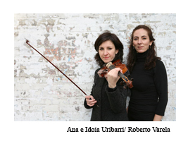 El dúo Ana e Idoia Uribarri