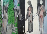 'Bañistas en el río', Matisse