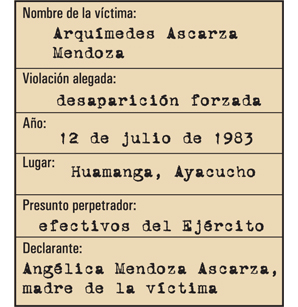Ficha de Angélica Mendoza Ascarza