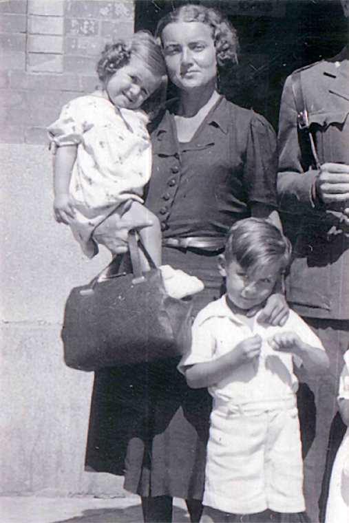 Augusta Orth a su regreso a España en 1938