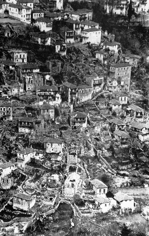 Pueblo del sur de Grecia