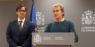 Salvador Illa y Fernando Simón.