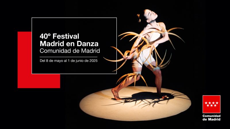 Cartel de la 40 edición del Festival Madrid en Danza