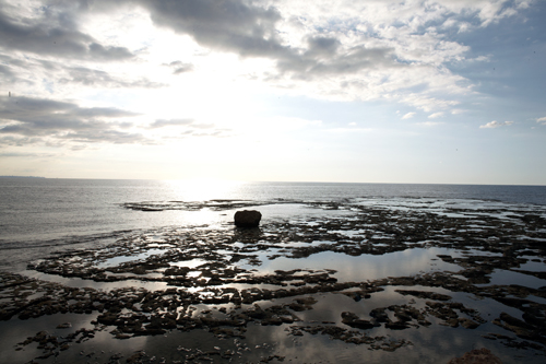 Byblos desde el mar. María Iverski.